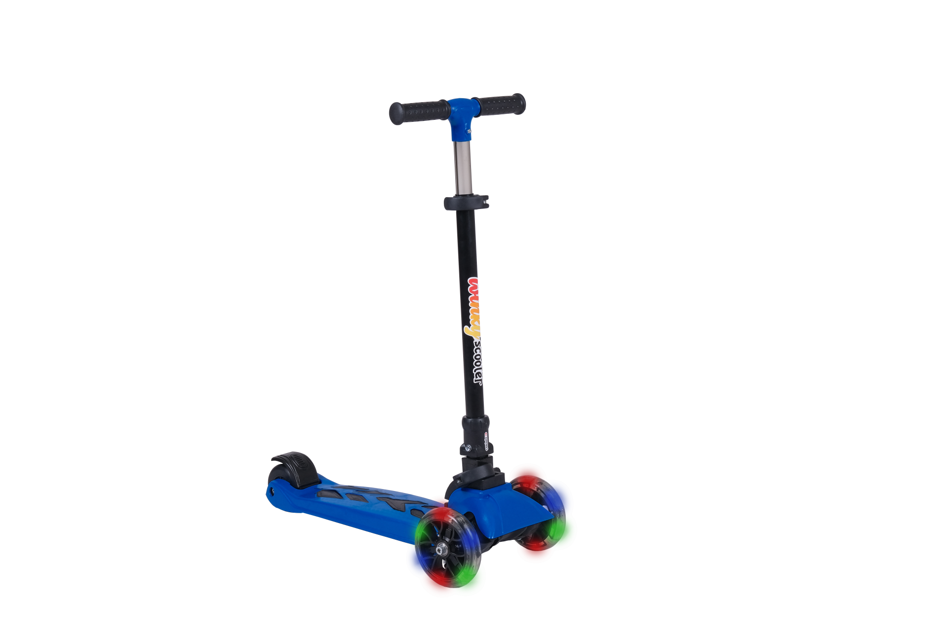 WINKY Işıklı 3 Teker Çocuk Scooter (5+ Yaş) Mavi