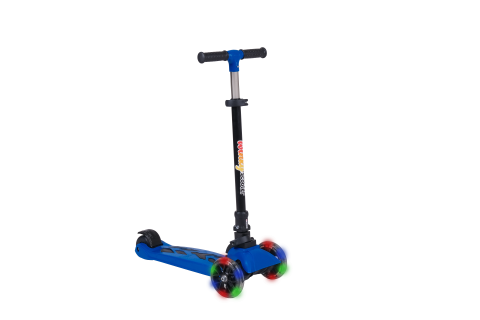 WINKY Işıklı 3 Teker Çocuk Scooter (5+ Yaş) Mavi