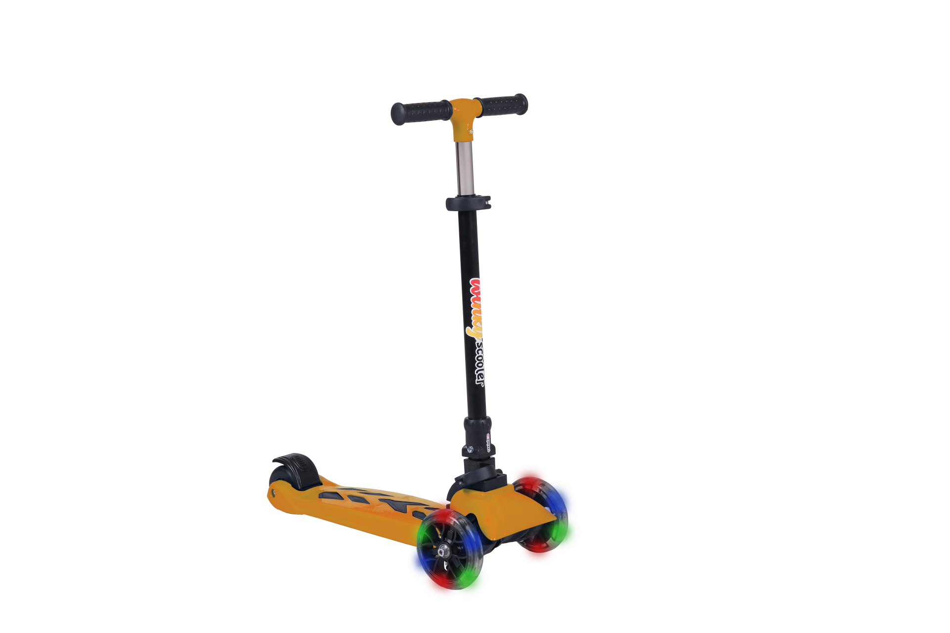 WINKY Işıklı 3 Teker Çocuk Scooter (5+ Yaş) Turuncu