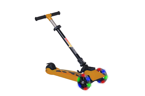 WINKY Işıklı 3 Teker Çocuk Scooter (5+ Yaş) Turuncu