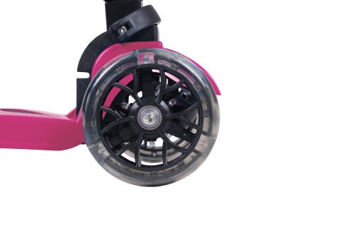 WINKY Işıklı 3 Teker Çocuk Scooter (5+ Yaş) Pembe