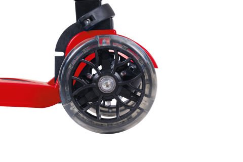 WINKY Işıklı 3 Teker Çocuk Scooter (5+ Yaş) Kırmızı