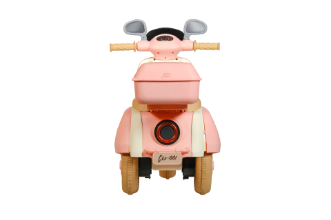 Wespina 3 Tekerli Akülü Motor (2-6 Yaş) Pembe