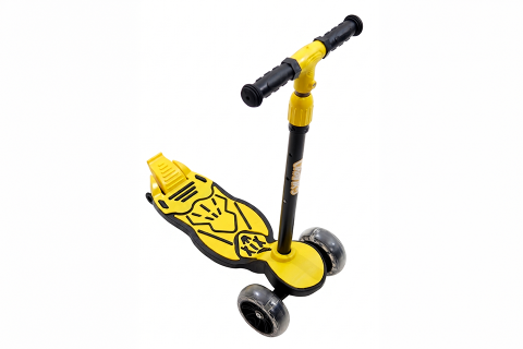 CHANKY Işıklı 3 Teker Çocuk Scooter (3+ Yaş) Sarı