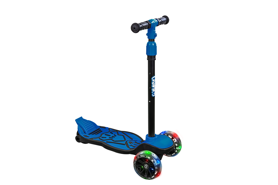 CHANKY Işıklı 3 Teker Çocuk Scooter (3+ Yaş) Mavi