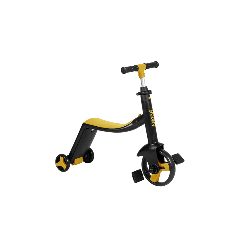 Boony Sarı Çocuk Scooter 1 Ürün 3 Özellik 50 Kg Taşıma Kapasiteli