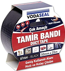 Çok Amaçlı Tamir Bandı Siyah 50mmx25mt