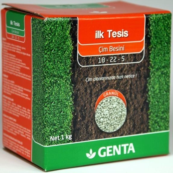 Genta İlk Tesis Çim Gübresi 1 kg.