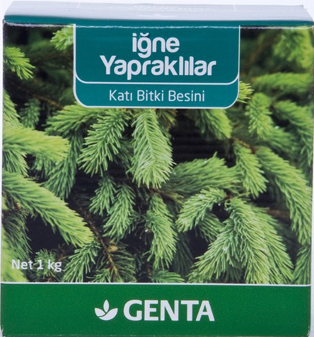 Genta İğne Yapraklı Bitkiler İçin Katı Gübre 1 kg.