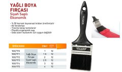 Siyah Saplı Yağlı Boya Fırçası No:1,5