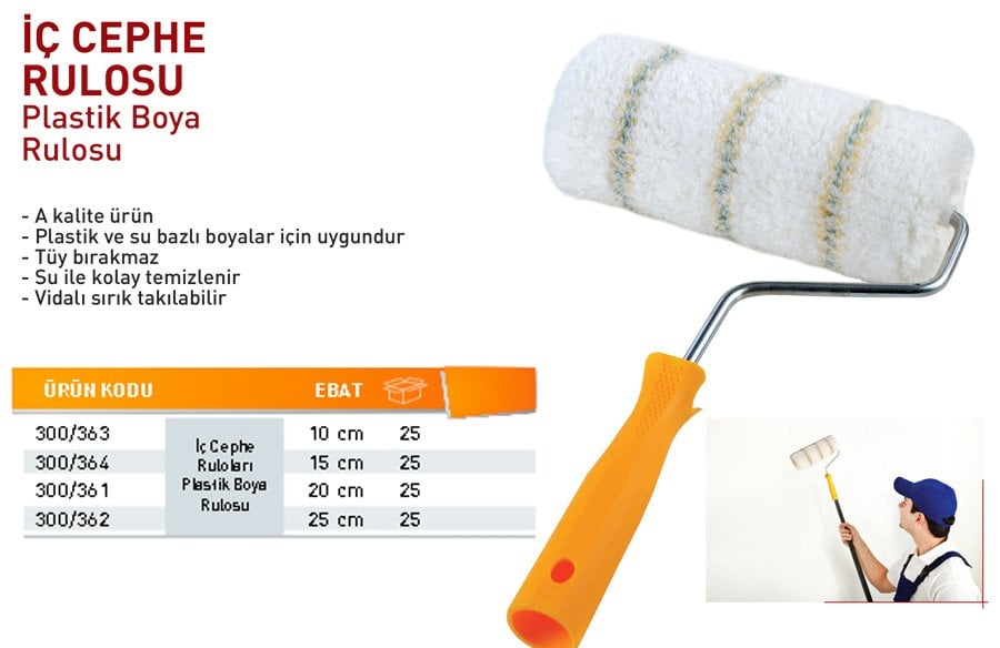 İç Cephe Rulosu 25cm