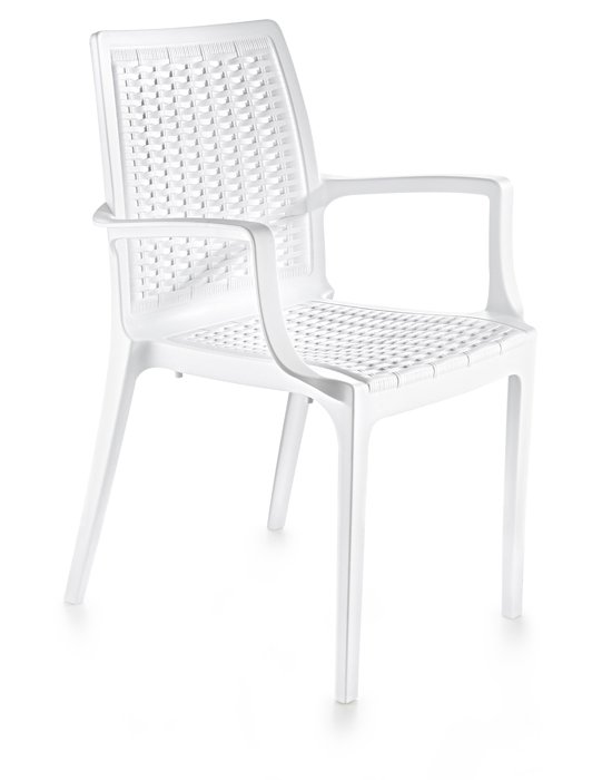 Rattan Sandalye Beyaz
