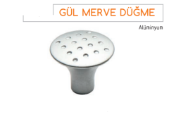 Gül Merve Düğme Saten