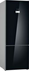 KGN56LB31U-Serie 6 Alttan Donduruculu Buzdolabı 193 x 70 cm Siyah cam