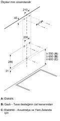 DWB66DM50-Serie 4 Duvar Tipi Davlumbaz 60 cm Paslanmaz çelik