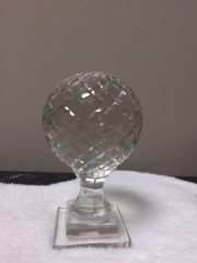 clear kristal küre 10x17 cm