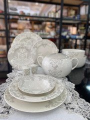 Miranda 12 Kişilik 68 Parça Royal Bone China Yemek Takımı