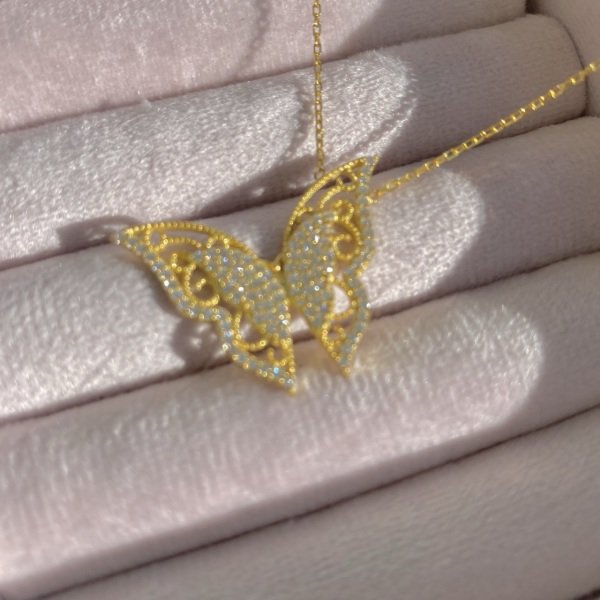 Zales 2024 butterfly necklace