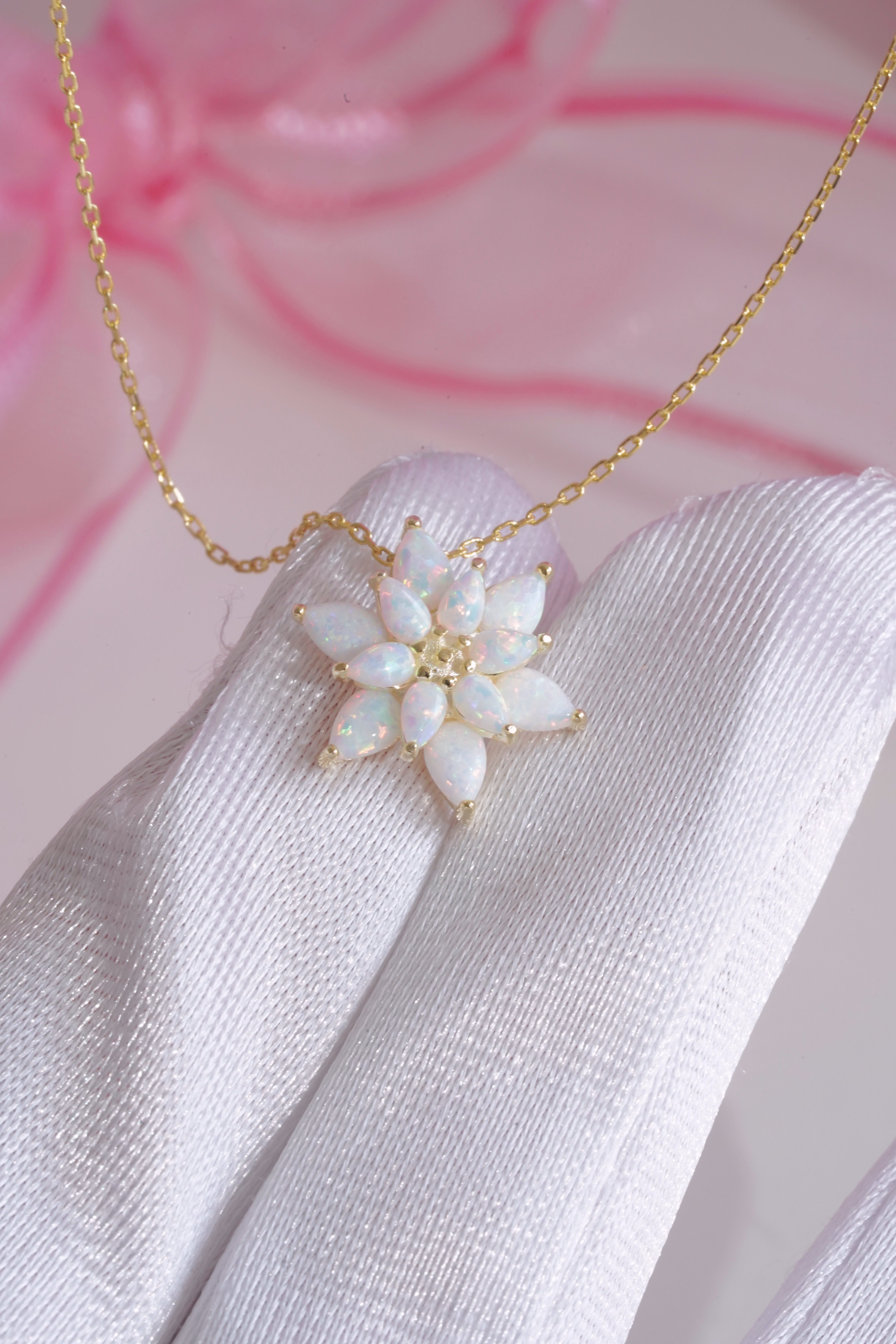 Lotus flower necklace deals silver