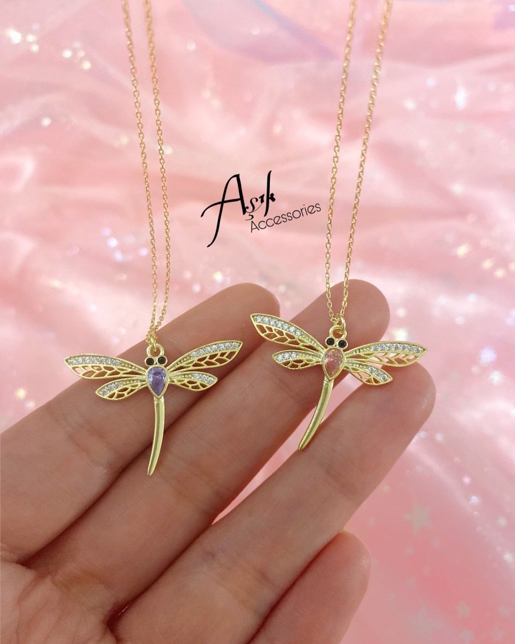 925 Sterling Silver Dragonfly Necklace
