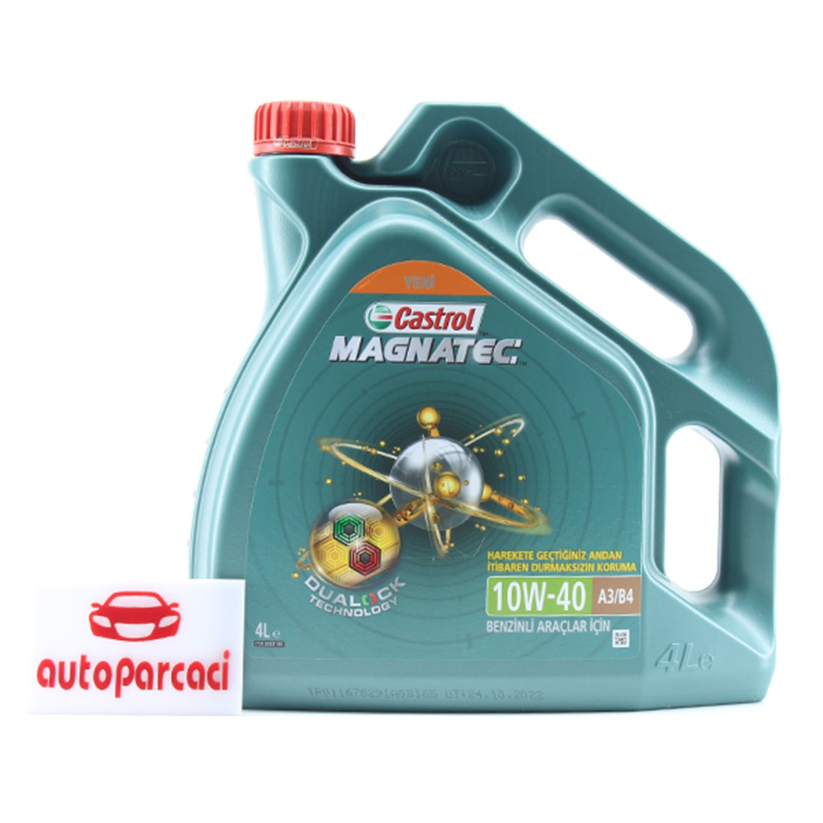 Motor Yağı 10W40 4 Litre Magnatec Castrol Marka