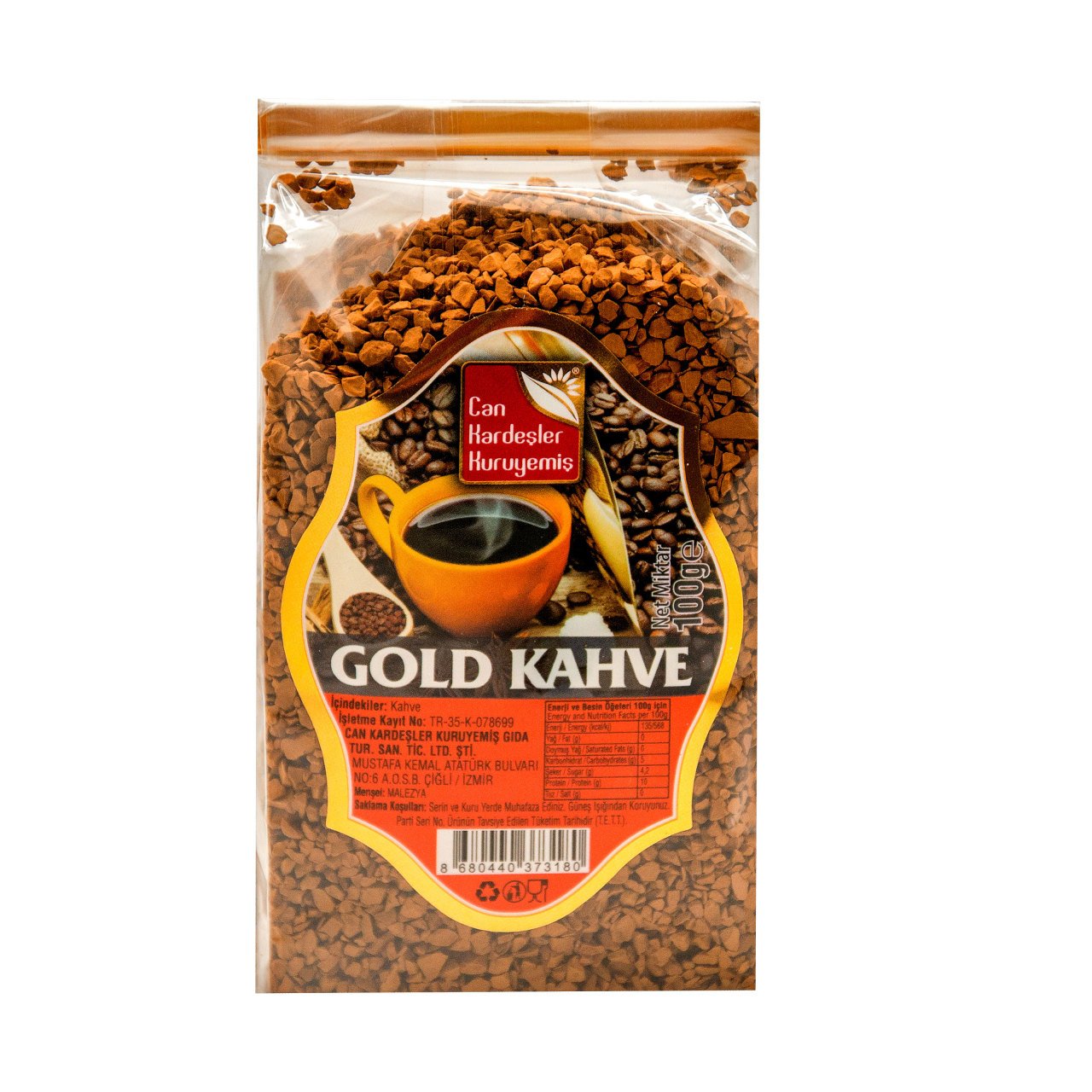 Gold Hazır Kahve 100 Gr Pkt