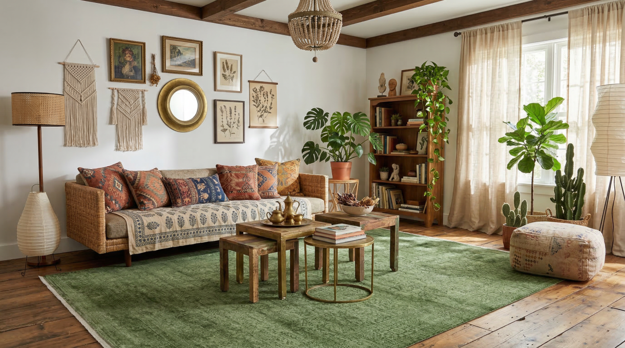 Bohem Ev Dekorasyonu: Evinize İlham Veren Dekorasyon İpuçları