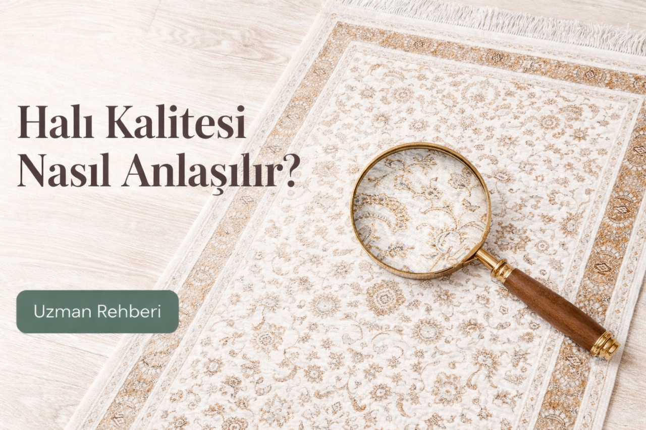 Halı Kalitesi Nasıl Anlaşılır? Uzun Ömürlü Halı Seçmenin Püf Noktaları