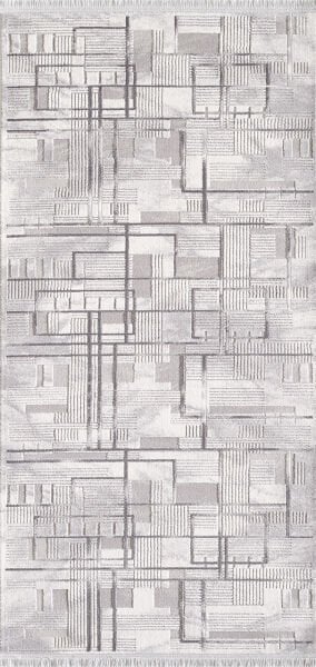 Artemis Halı Samoa - 02378C - Gri Çizgili Halı