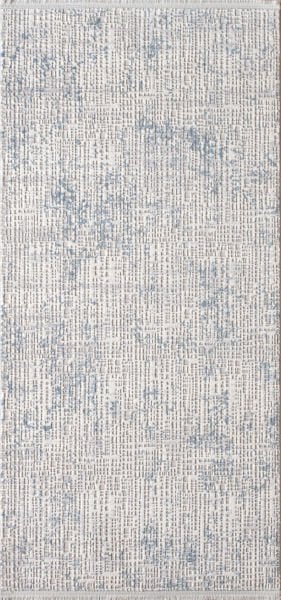 Artemis Halı Eva - 01107G - Krem Mavi Halı