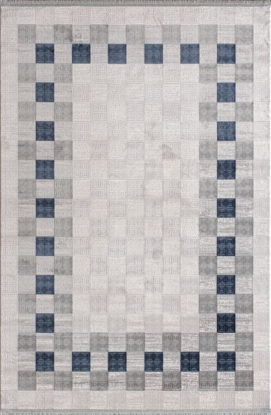 Artemis Halı Davina - 09782D - Krem Mavi Halı