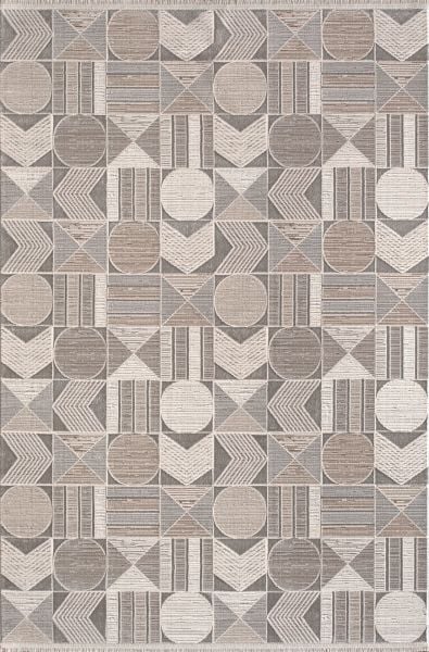 Artemis Halı Gina - 03074B -Krem Gri Halı