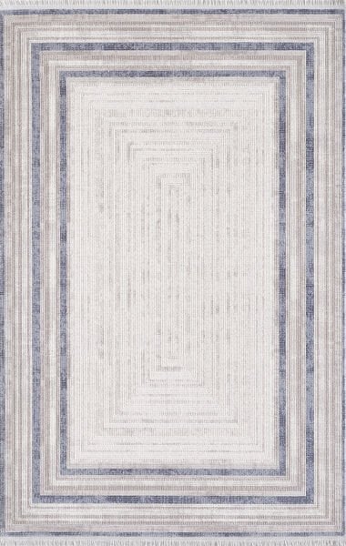 Artemis Halı Romantik - 02432B -  Gri Mavi