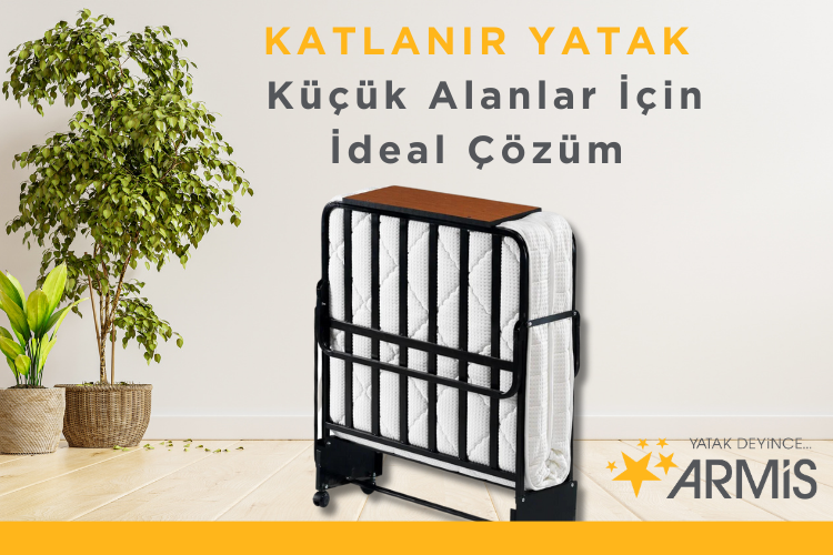 Katlanır Yatak: Küçük Alanlar için İdeal Çözüm