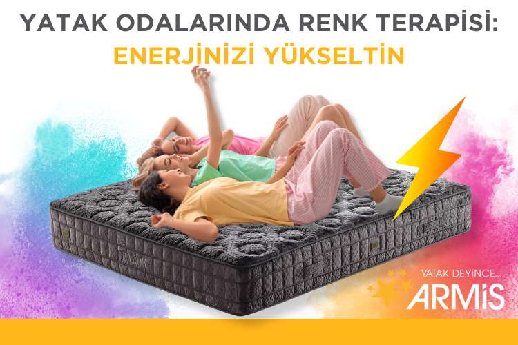 Yatak Odalarında Renk Terapisi: Enerjinizi Yükseltin