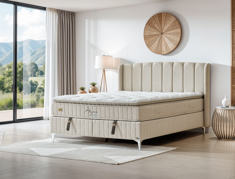 Alegra Master Set Gri - 160x200