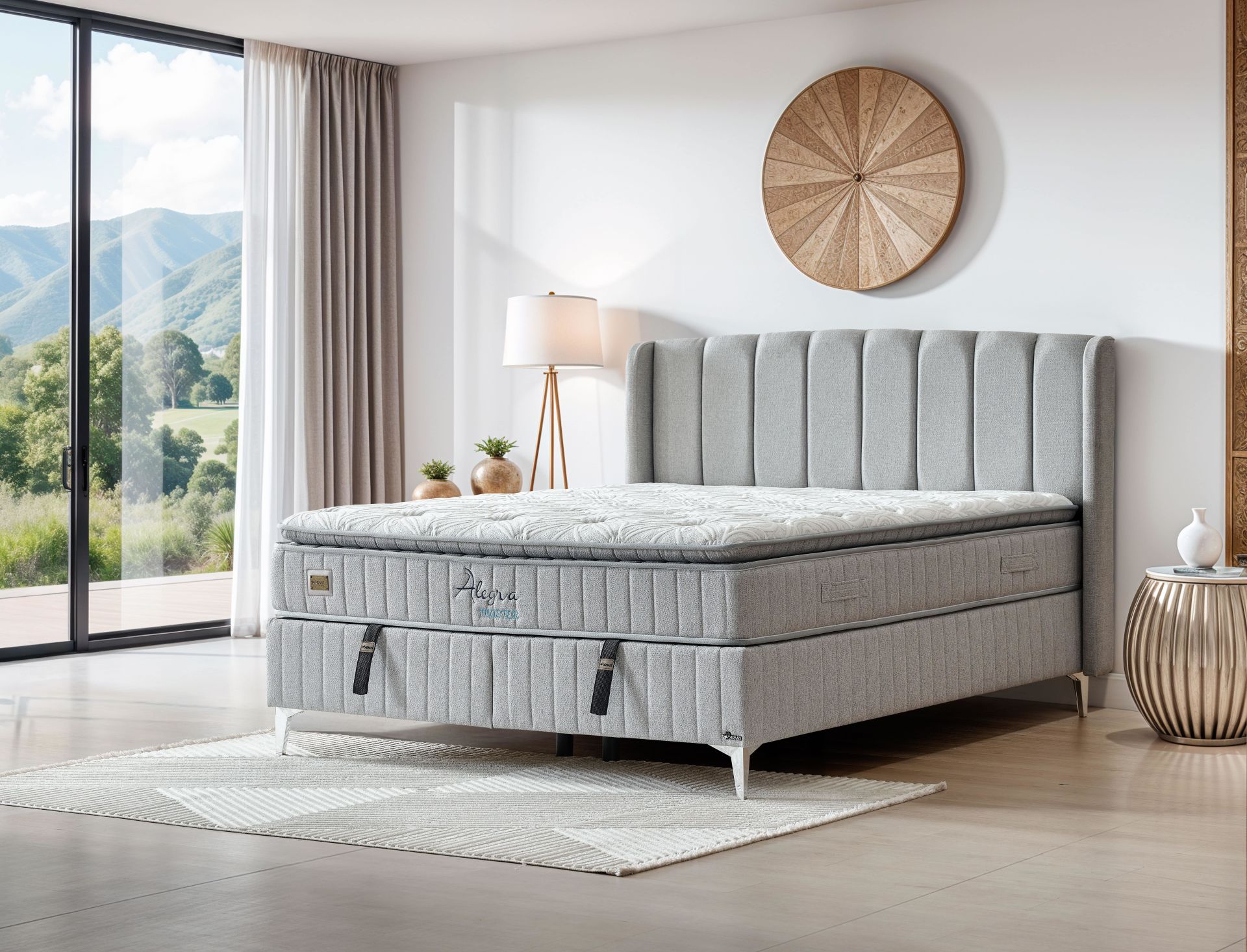 Alegra Master Gri - 100x200