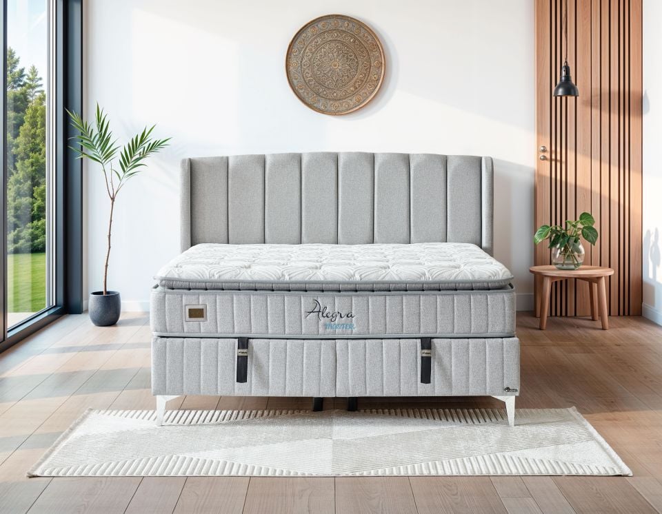 Alegra Master Set Gri - 160x200