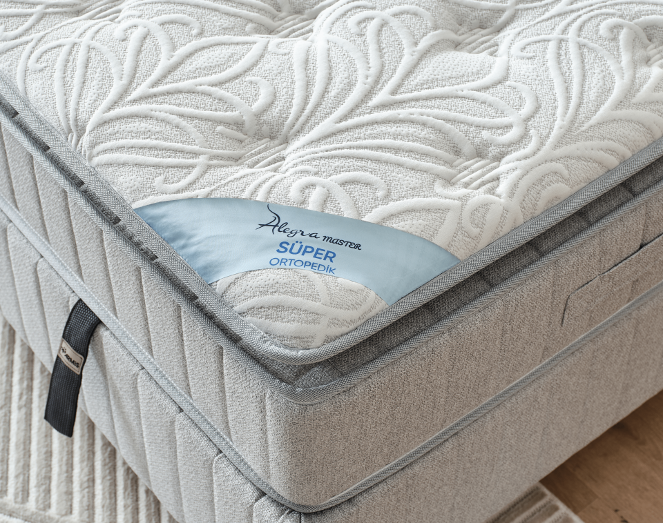 Alegra Master Yatak 100x200 - Gri