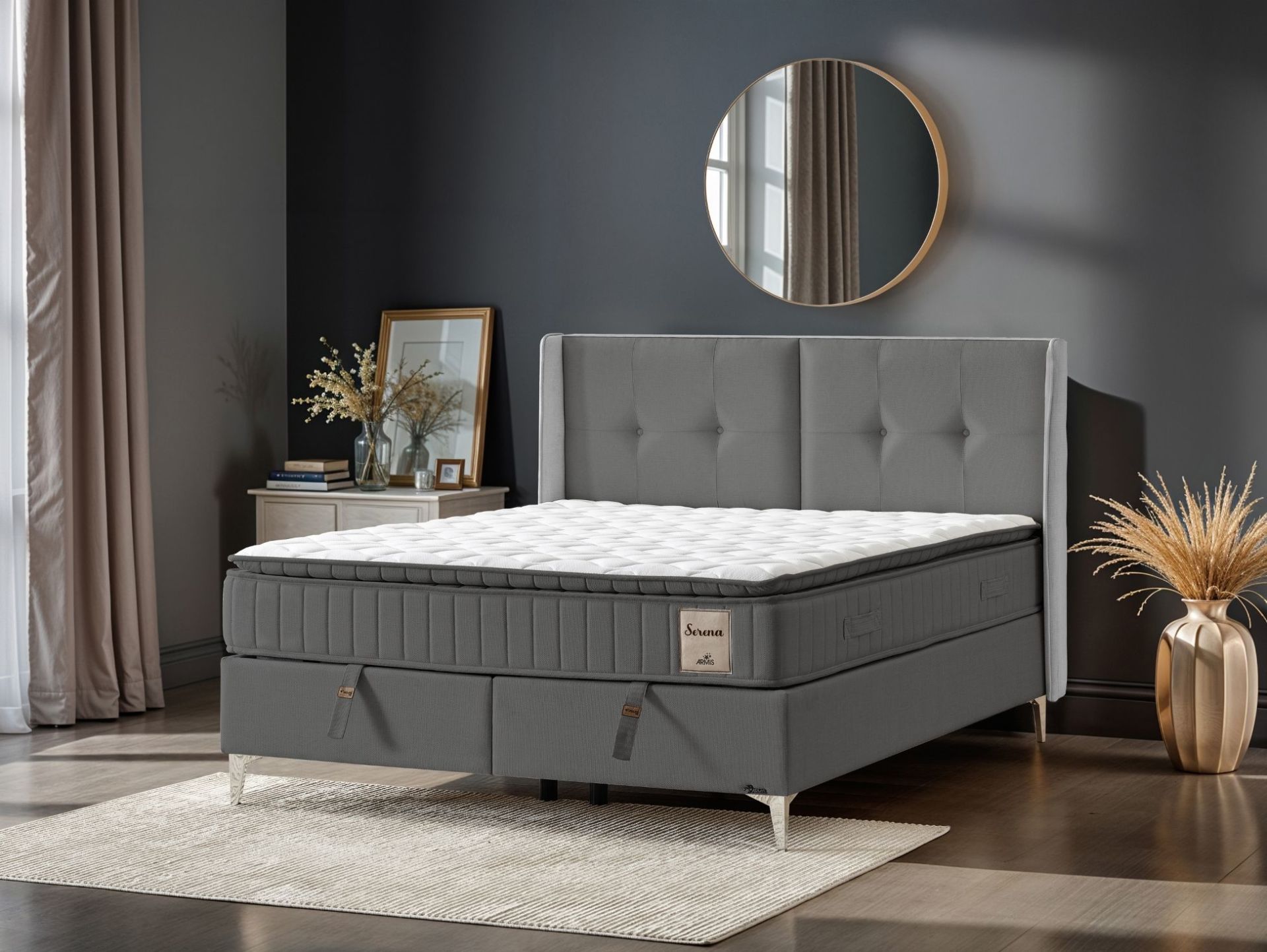 Serena Set 160x200 - Gri
