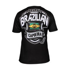 Dosmai Dijital Baskılı Capoeira T-shirt CAT017 Siyah