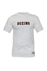 Boxing Baskılı Unisex Bisiklet Yaka T-shirt Dosmai BXT831