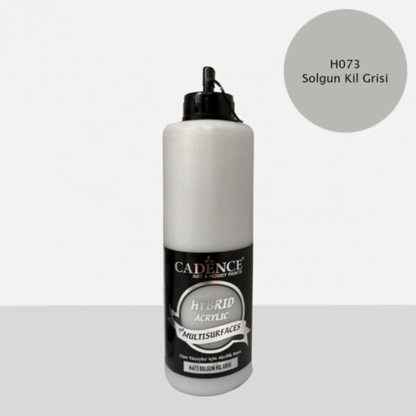 Cadence 500 ml Hybrid Akrilik Multisurfaces Solgun Kil Grisi [H073]