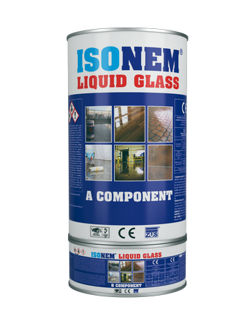 ISONEM Liquid Glass 4 kg - Şeffaf Su Yalıtım Malzemesi