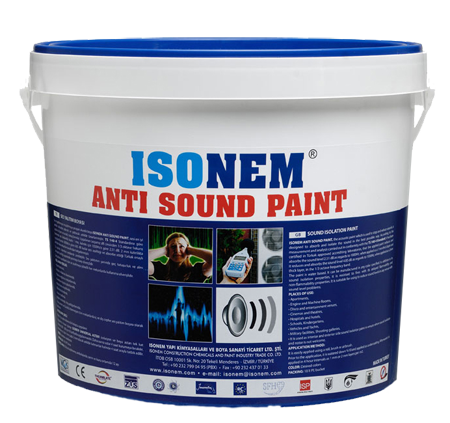 ISONEM ANTI SOUND PAINT SES YALITIM BOYASI (5-10-18 KG)