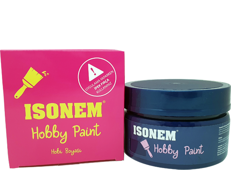 Isonem Hobby Paint Akrilik Boya 350 ml - Turuncu