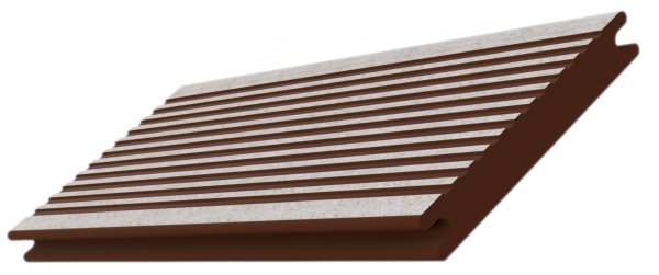 KomWOOD WPC Deck Zemin Kaplama - Solid (Dolu) Deck 20x140 mm. 3mt (1 Adet fiyatıdır.)