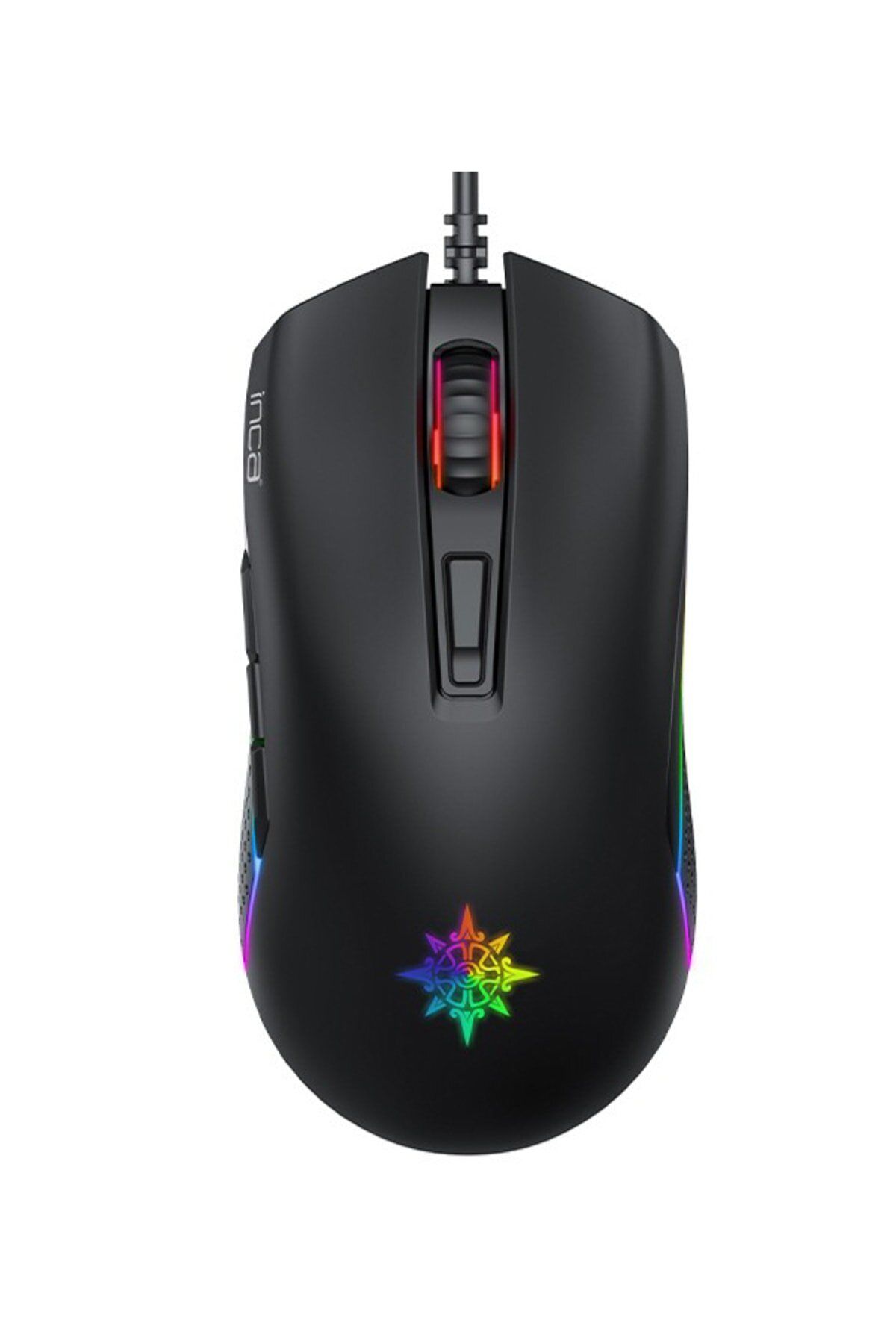 İnca IMG-GT14 Siyah Rgb 7 Keys Dpı3600 Kablolu Mouse 1,5Mt Örgülü Saf Bakır Kablo(3 Milyon Tuş Ömrü