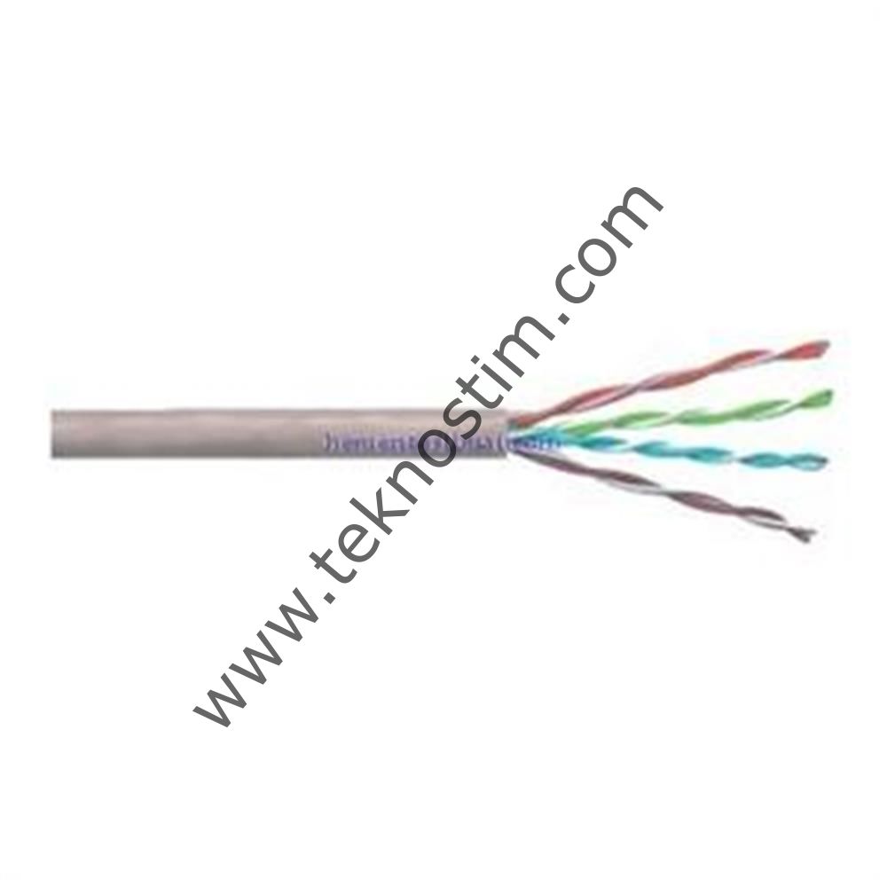 HCS H06-00465-DP7 4x2x23 CAT6 LSOH 500mt U-UTP OUTDOOR PE SİYAH