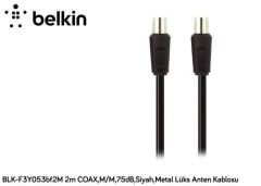 Belkin BLK-F3Y053BF2M 2mT Coax,M-M75db,Siyah,Metal Kablo